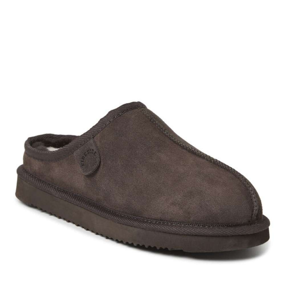 Dearfoams Brown Slip-On Loafers with Cozy Design
